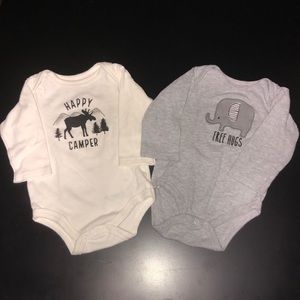 Baby Boy Long Sleeve Bodysuits